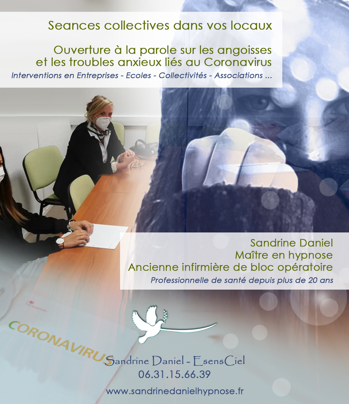 Coronavirus Sandrine Daniel